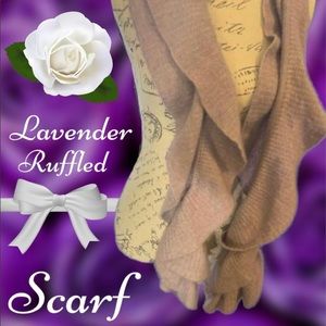 Beautiful lavender scarf